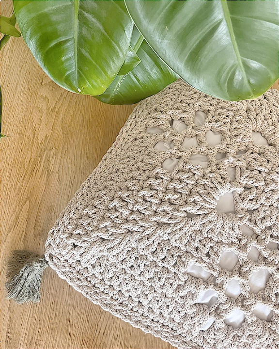Dekoracyjna poduszka BohoHome Decor Beige